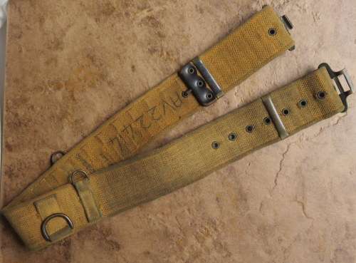 RHODESIAN WEBBING BELT EXTENDED LENGTH 106CM