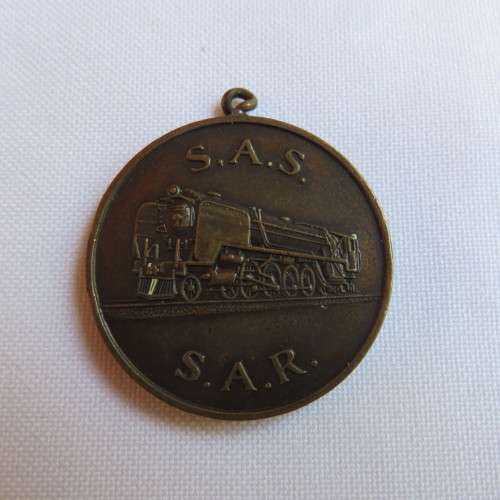 SA RAILWAY -INTER PROVINCIAL SPORT MEDALLION-BRONZE-DIAMETER 33MM