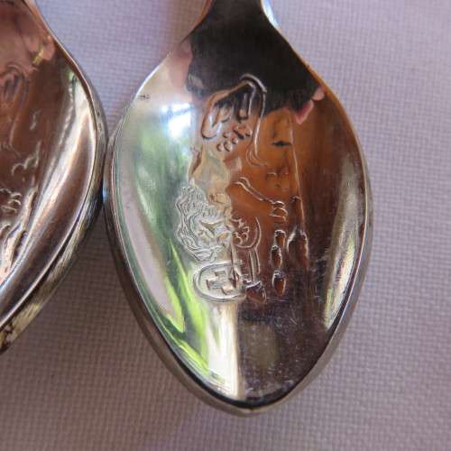 SELECTION OF 5 ROLEx TEASPOONS-LUCERNE SWITZERLAND