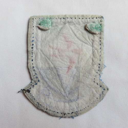 87 AIR FORCE BASE BLOEMSPRUIT CLOTH PATCH-LARGE VARIATION 2ND ISSUE-ORIGINAL