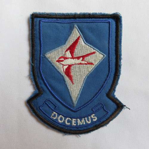 87 AIR FORCE BASE BLOEMSPRUIT CLOTH PATCH-LARGE VARIATION 2ND ISSUE-ORIGINAL