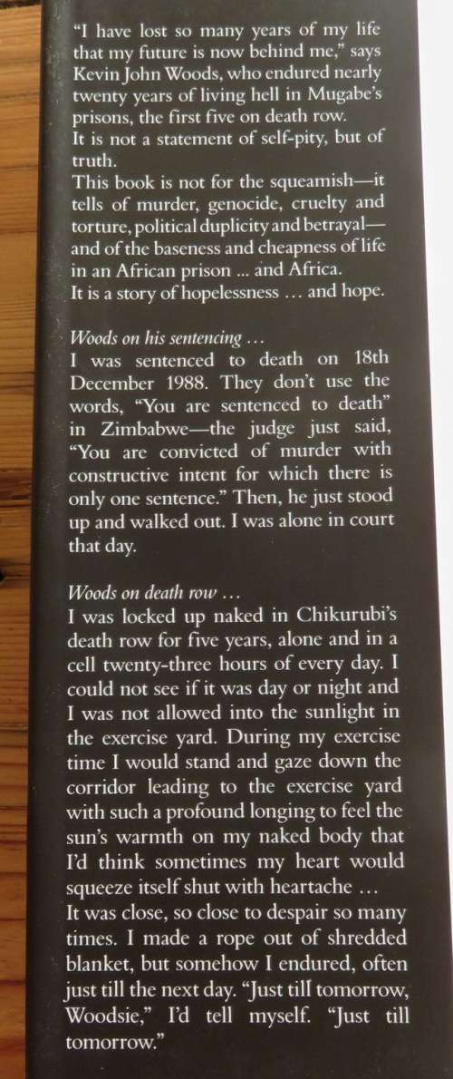 THE KEVIN WOODS STORY-FIRST EDITION PUBLISHED 2007-HARDCOVER WITH DUST COVER -304 PAGES-CONDITION LI