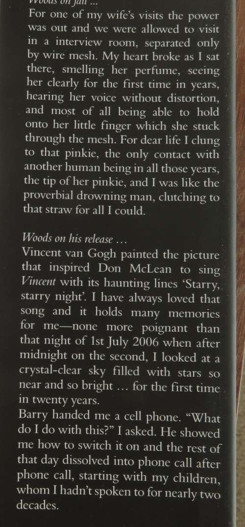 THE KEVIN WOODS STORY-FIRST EDITION PUBLISHED 2007-HARDCOVER WITH DUST COVER -304 PAGES-CONDITION LI