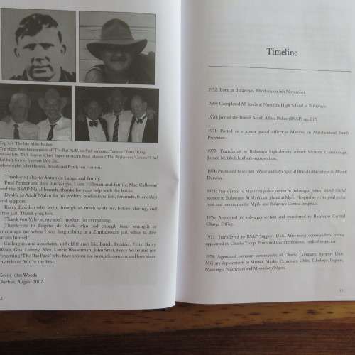 THE KEVIN WOODS STORY-FIRST EDITION PUBLISHED 2007-HARDCOVER WITH DUST COVER -304 PAGES-CONDITION LI