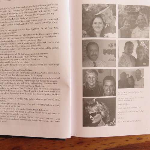 THE KEVIN WOODS STORY-FIRST EDITION PUBLISHED 2007-HARDCOVER WITH DUST COVER -304 PAGES-CONDITION LI