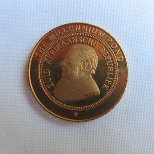 BOER WAR -CENTENARY OF THE LAST POND 1900-2000-MINT -DIAMETER 33MM