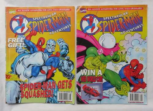 SPIDERMAN 26 NOV 97 & 18 FEBR 98-SOLD TOGETHER