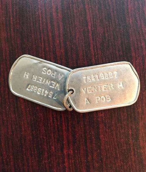 BORDER WAR PERIOD DOG TAGS