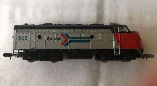 BACHMANN N SCALE LOCOMOTIVE 4659- EMD F9 DIESEL AMTRAK