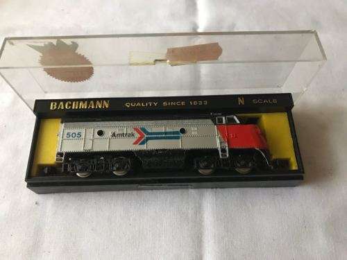 BACHMANN N SCALE LOCOMOTIVE 4659- EMD F9 DIESEL AMTRAK