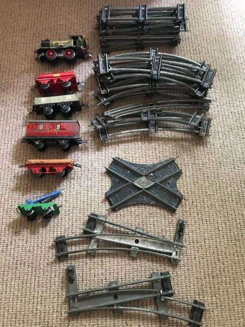 HORNBY TRAIN SET 36 PIECES IN TOTAL-SOLD TOGETHER