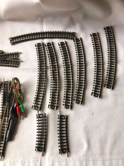 N GUAGE TRACKS MIXED LOT 14 ITEMS IN TOTAL