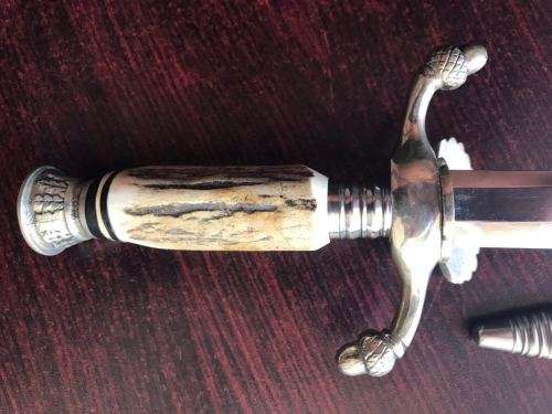 GERMAN DAGGER MADE BY SOLINGEN-OVERALL LENGTH 370MM