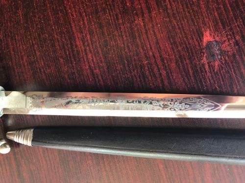 GERMAN DAGGER MADE BY SOLINGEN-OVERALL LENGTH 370MM