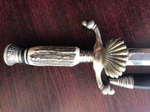 GERMAN DAGGER MADE BY SOLINGEN-OVERALL LENGTH 370MM