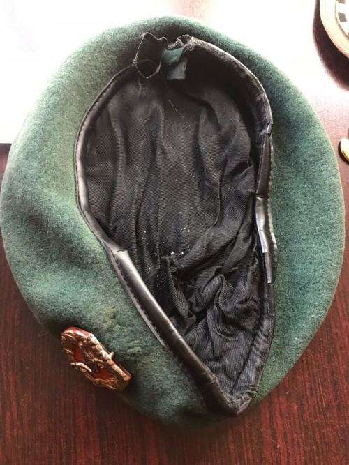 2 SA INFANTRY BATTALION BERET-APPROVED IN 1986-WORN 1986-2003