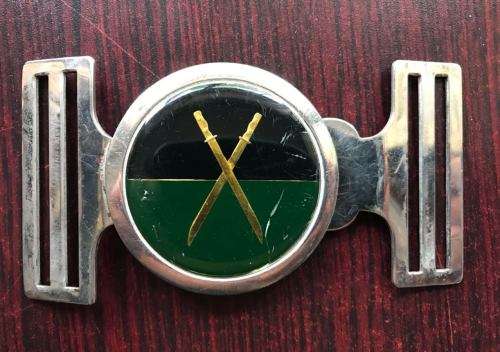 SA INFANTRY SCHOOL STABLE BELT BUCKLE