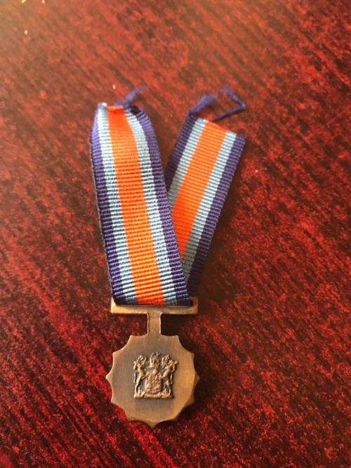 SADF MINIATURE MERIT MEDAL
