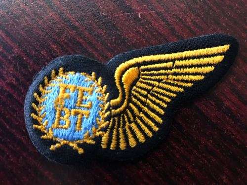 SAAF FLIGHT ENGINEER CLOTH EMBROIDERED WING