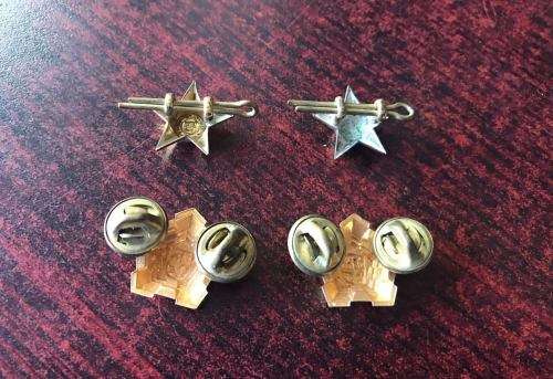 SA MESS DRESS RANKS-PINS + LUGS INTACT