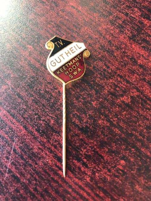 SWA-KEETMANSHOOP ENAMEL PIN BADGE