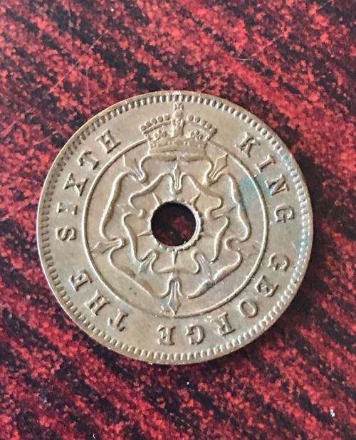 SOUTHERN RHODESIA BRONZE HALF PENNY -1952