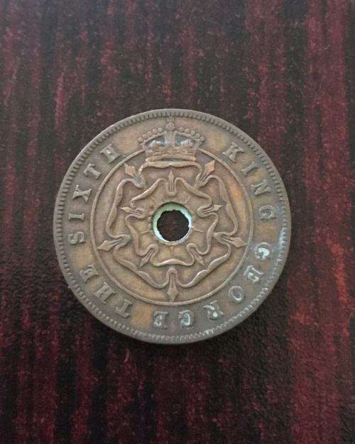 SOUTHERN RHODESIA 1952 PENNY-BRONZE