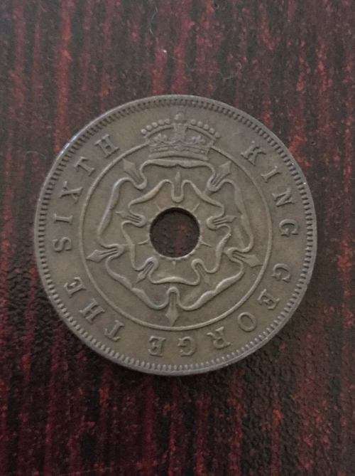 SOUTHERN RHODESIA 1951 BRONZE PENNY