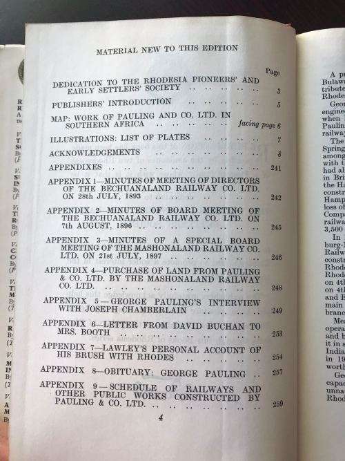 THE CRONICLES OF A CONTRACTOR RHODESIAN REPRINT LIBRARY-PUBLISHED 1969-HARDCOVER WITH DUSTCOVER-264