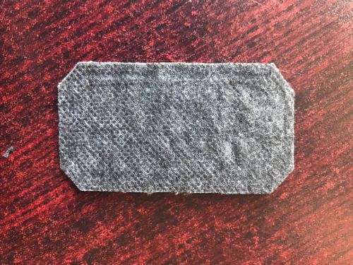 SA SNIPER QUALIFICATION BADGE-DOUBLE MERROW BORDER WITH ANGLED CORNERS-ORIGINAL