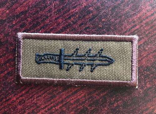 61 MECHANISED BATTALION GROUP OPERATIONAL PROFICIENCY PATCH FOR WORK DRESS-ORIGINAL