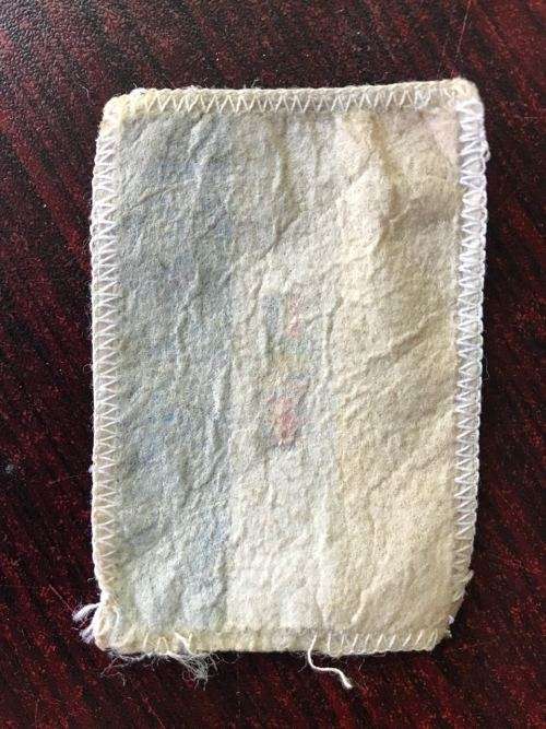 OLD SA FLAG CLOTH BADGE-MEASURES 65X45 MM