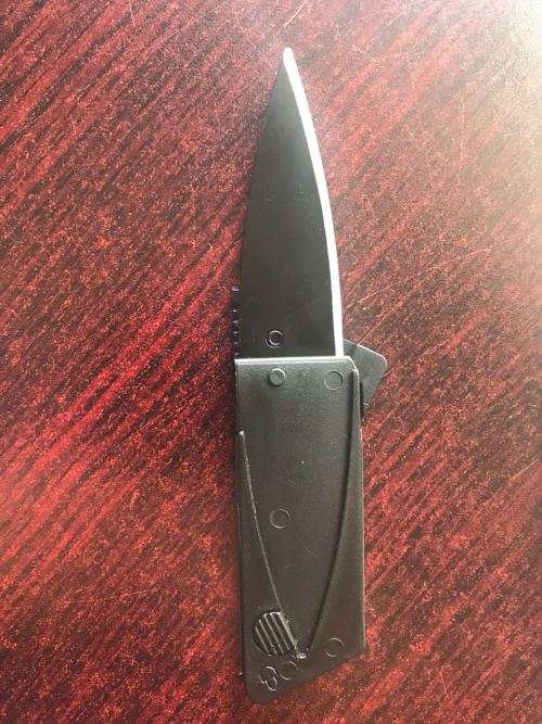 CARDSHARP CREDIT CARD FOLDING SAFETY KNIFE