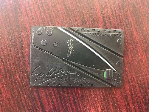 CARDSHARP CREDIT CARD FOLDING SAFETY KNIFE