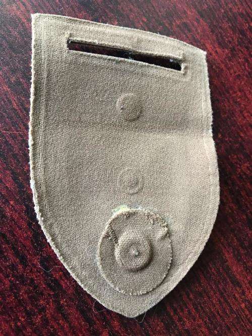 5 RECCE REGIMENT-ORIGINAL TUPPER FLASH- ONE PIN