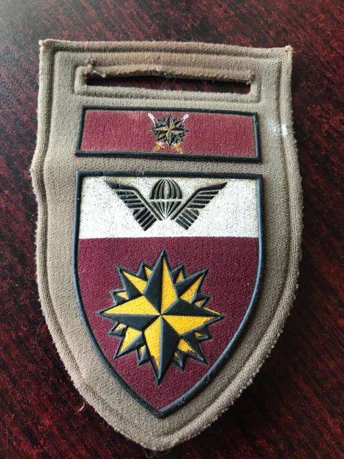 5 RECCE REGIMENT-ORIGINAL TUPPER FLASH- ONE PIN