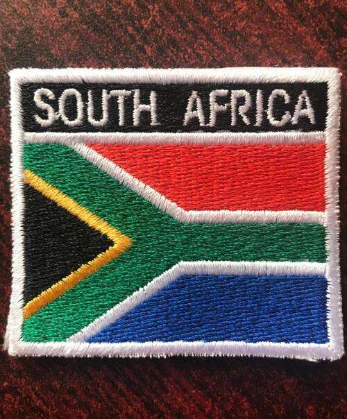 SOUTH AFRICA EMBROIDERED PATCH