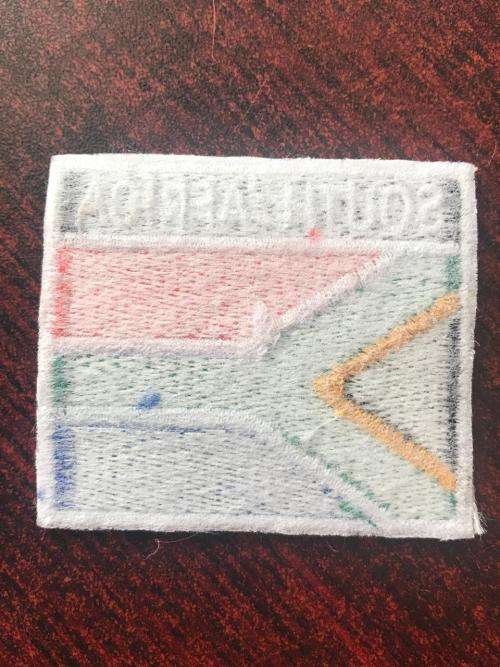 SOUTH AFRICA EMBROIDERED PATCH