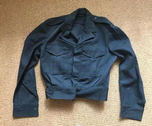 ORIGINAL PURE NEW WOOL BUNNY JACKET & TROUSERS-LABELLED & DATED 1974-SIZE  MEDIUM-MEASURES 50 CM ARM