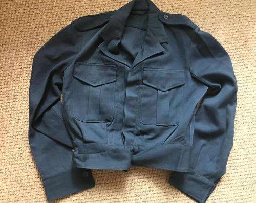 ORIGINAL PURE NEW WOOL BUNNY JACKET & TROUSERS-LABELLED & DATED 1974-SIZE  MEDIUM-MEASURES 50 CM ARM