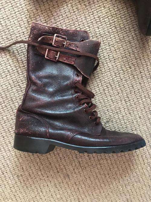 RHODESIAN BOOTS-SIZE 9-11-WITH ORIGINAL SOLES-USED BUT GOOD CONDITION