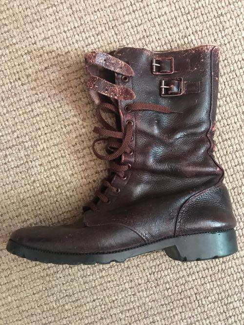 RHODESIAN BOOTS-SIZE 9-11-WITH ORIGINAL SOLES-USED BUT GOOD CONDITION