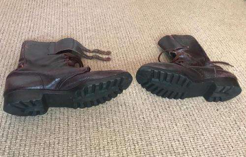 RHODESIAN BOOTS-SIZE 9-11-WITH ORIGINAL SOLES-USED BUT GOOD CONDITION