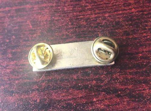 SA INFANTRY CORPS BERET BAR-THIRD TYPE-GREEN/ BLACK/ GREEN- ORIGINAL - 2 PINS