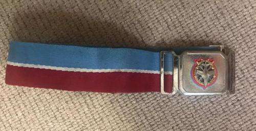 10 ANTI AIRCRAFT SCHOOL STABLE BELT-EXTENDED LENGTH 80 CM