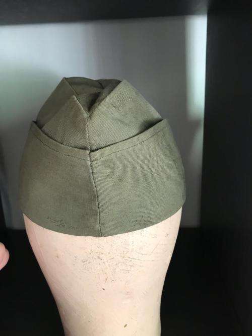 NUTRIA SADF PERIOD WOMANS PEAKED CAP- GOOD CONDITION