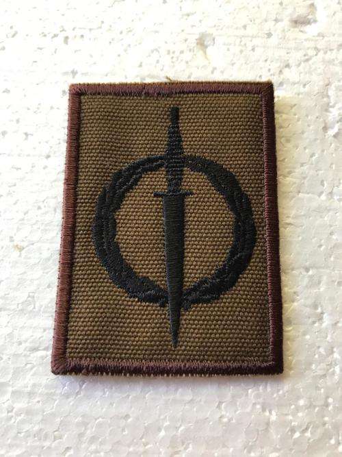 RECCE,OPERATORS CLOTH BREAST BADGE-EMBROIDERED- ORIGINAL
