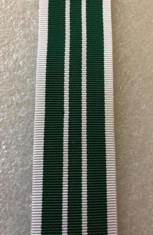 FULL SIZE SA PRISON MEDAL RIBBON FOR MERRIT-SOLD IN 15 CM LENGTH
