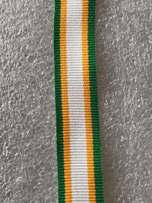 UNITED NATIONS MINIATURE MEDAL RIBBON-SOLD IN 15 CM LENGTHS