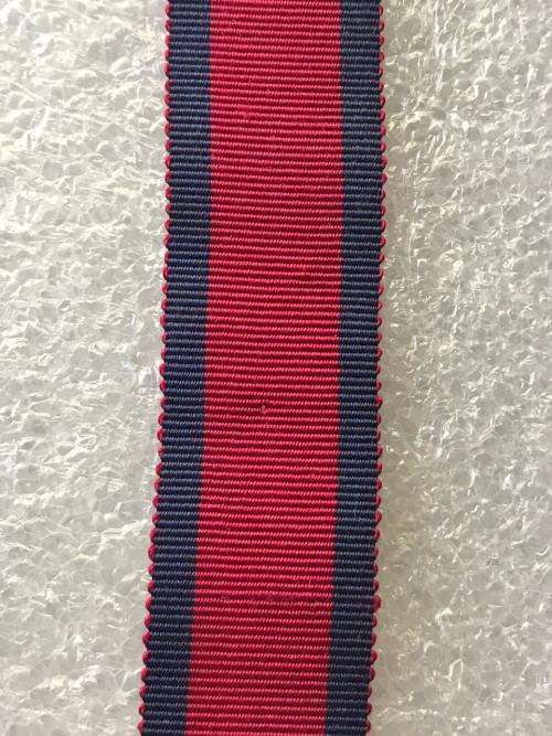 MINIATURE DISTINGUISHED SERVICE ORDER MEDAL RIBBON-SOLD IN 15CM LENGTHS